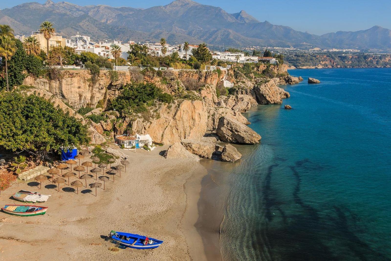 Wonderful Flat With Seaview In Nerja Daire Dış mekan fotoğraf